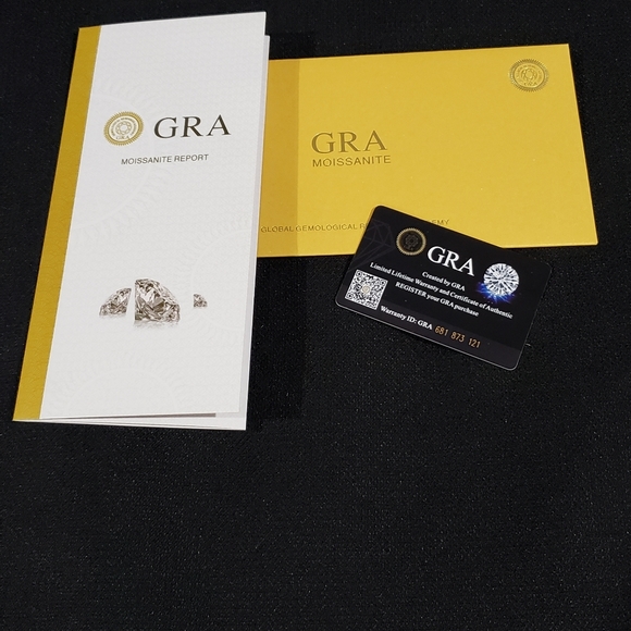 🆕️2CT 14K D2.00 MOISSANITE WHITE GOLD - Picture 9 of 13